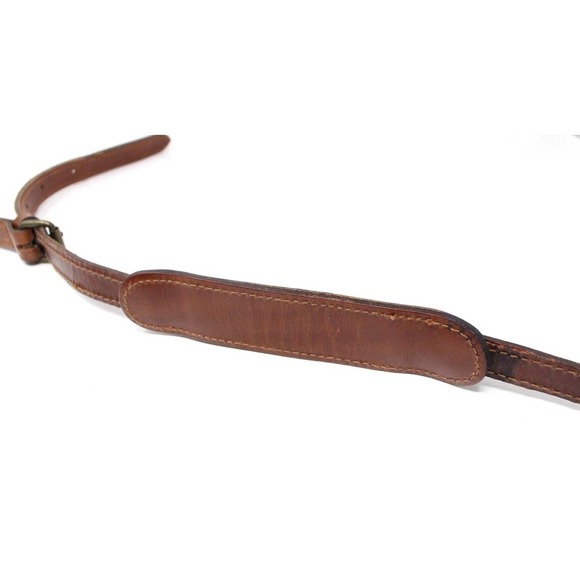 Polo Ralph Lauren Vtg Blackwatch Plaid Crossbody Bag Satchel Leather Canvas - Picture 6 of 9